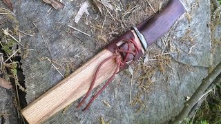 Making a Scabbard and Frog for a Knife