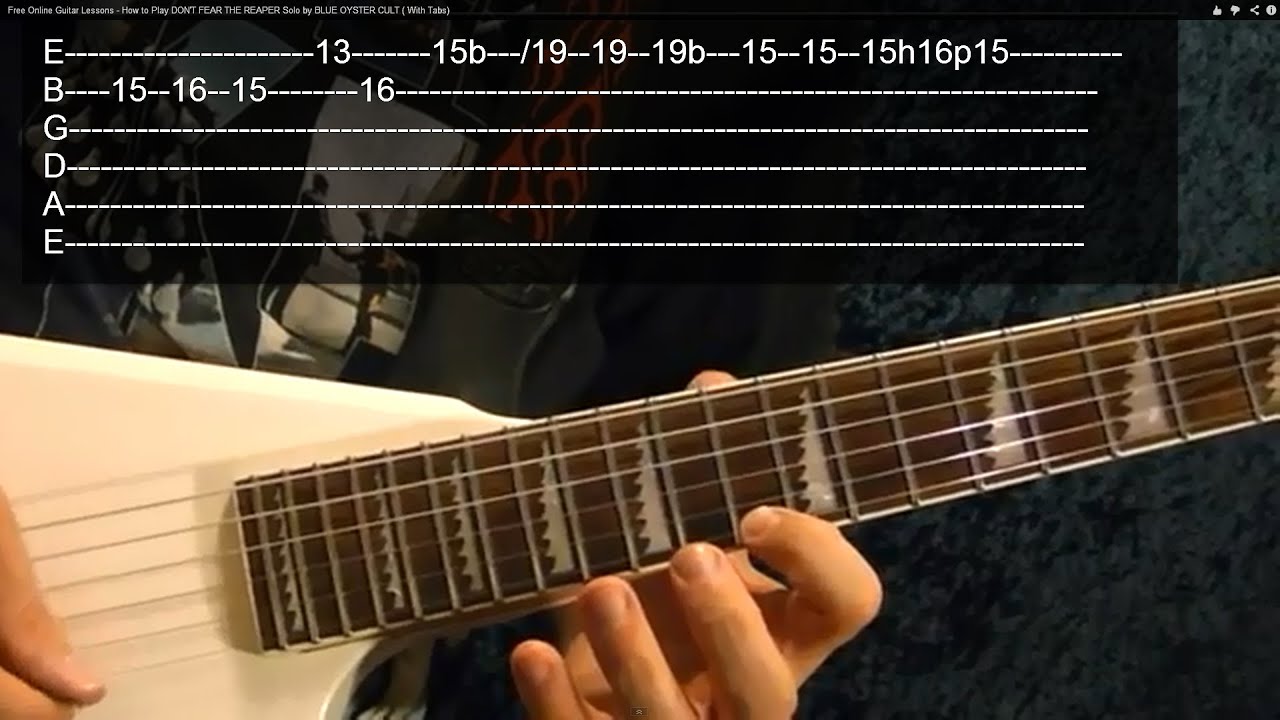 THE HEAVY METAL SCALE ( Guitar Lesson ) With Tabs - YouTube