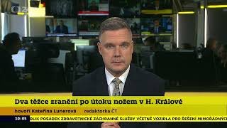 V Hradci Králové OBI Útočník těžce zranil dvě ženy nožem, obě zemřely. Pachatel byl policií zadržen