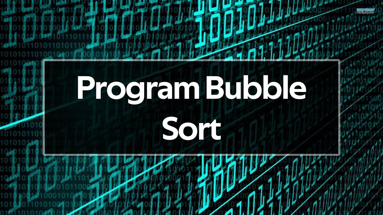 Tutorial Java : Membuat Program Metode Bubble Sort - YouTube