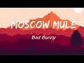 Bad Bunny - Moscow Mule (Lyrics) | 8D Audio 🎧