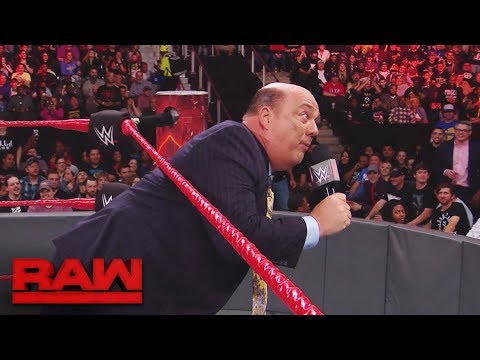 WWE fan interrupts Paul Heyman and Brock Lesnar to propose to his girlfriend: Raw, Nov. 13, 2017 WWE fan interrupts Paul Heyman and Brock Lesnar to propose to his girlfriend: Raw, Nov. 13, 2017