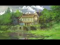 when marnie was there marsh house ambience asmr with music sleep aid study work