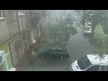 Дождь 29.05.16 во дворе ул. Бекетова г.Харьков