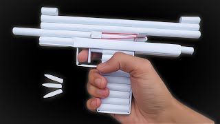 Paper Gun Uzi | How to make a paper gun Uzi | Paper craft