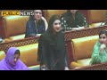 pmln leader hina pervaiz butt sensational speech in punjab assembly pmln vs pti public news