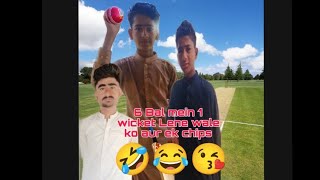 6 Bal mein 1 wicket Lene wale ko aur ek chips|√| cricket games funny aur interes
