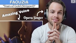 My first time hearing FAOUZIA! "Tears of Gold" Reaction (& Vocal Analysis)