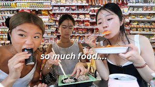 Eating ONLY at Japanese convenience stores for 24 hours! *so good*