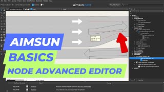 Aimsun Tutorial - Node advanced editor - lane connectors