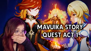 ARCHON vs ARCHON Natlan 5.3 Mavuika Story Quest Full Quest Reaction | Genshin Impact