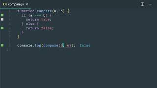 JavaScript Basics 3 ways to implement compare function