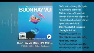 BUỒN HAY VUI Lyrics Video