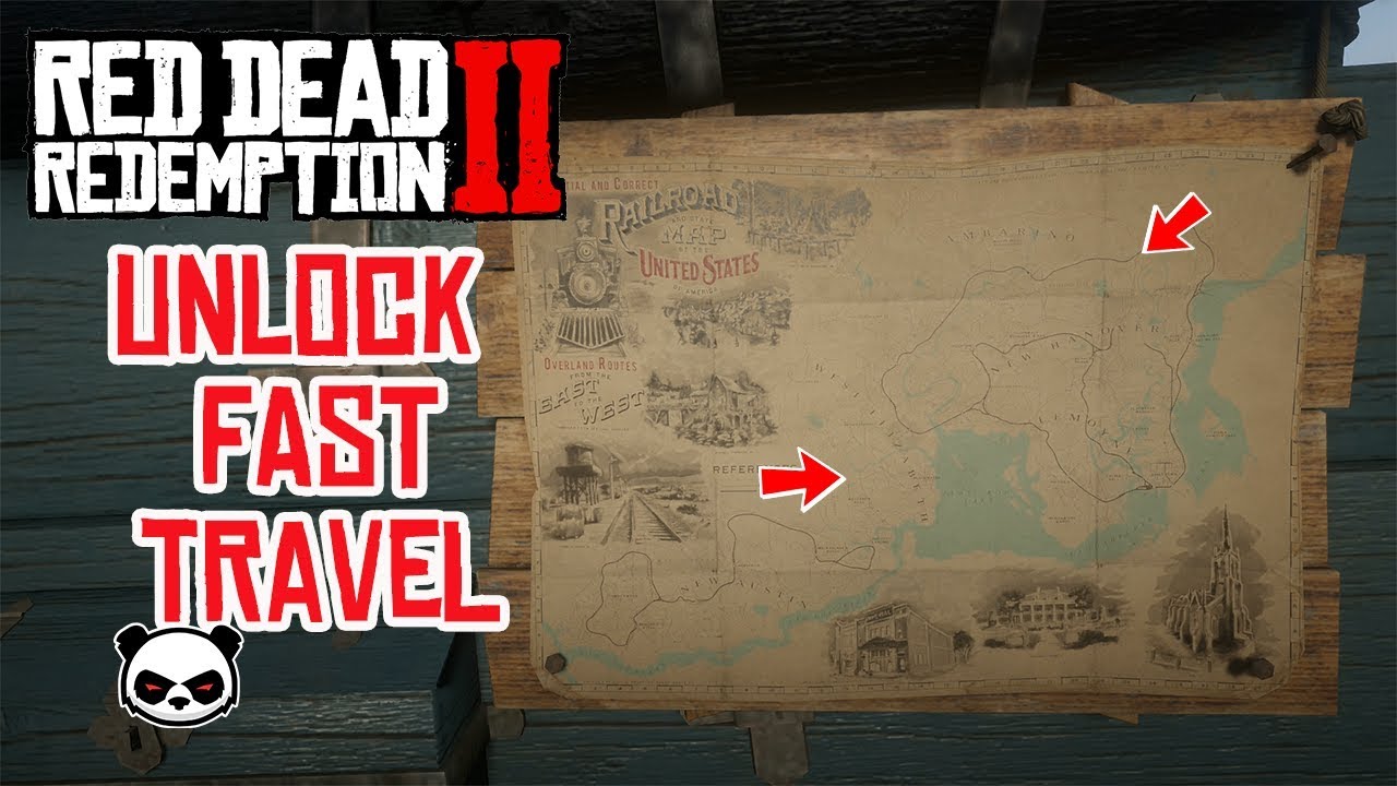 How To Fast Travel In Red Dead Redemption 2 - YouTube