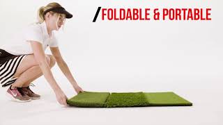 Rukket Tri-Turf Golf Hitting Grass Mat XL