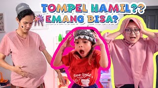 LEIKA AND MOM SHOCKED TOMPEL IS PREGNANT!! 😱 CAN A MAN GET PREGNANT? 😱 FUNNY KIDS DRAMA