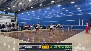 U15 Rhinos White 2 vs. FM THUNDER (2025.02.02)