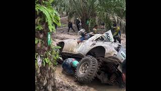 off road 4X4 ‼️ ini mobil terlalu buas ‼️ sampai terbalik ‼️ penonton sampai histeris ‼️