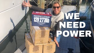 Hello LITHIUM, Goodbye AGM BATTERIES | Sailing Zephyr - Ep. 165