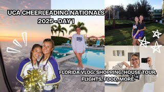 FLORIDA VILLA FLOOD + VLOG - CHEERLEADING NATIONALS DAY 1