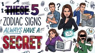 These 5 Zodiac Signs Always Have a Secret
