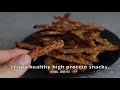 baked tempeh chips 天贝脆片 无需油炸 air fryer oven version non fried