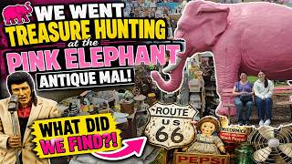 🐘 WE WENT TREASURE HUNTING at the PINK ELEPHANT Antique Mall! What Did We Find?!
