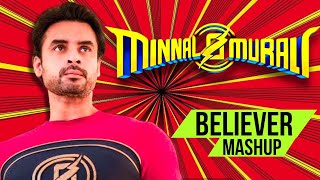 Believer x Minnal Murali | Imagine Dragons Mashup | Tovino Thomas Superhero Edit #tovinothomas