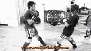 Paulo & Jeff Kickboxing Sparring