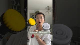 Rating viral cleaning products for the shower Part 1#springcleaning #cleaningmotivation #cleanwithme