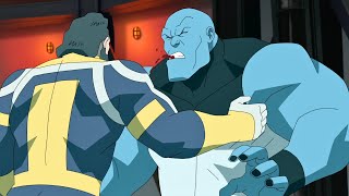 Invincible 3x03 - Mauler Brothers Vs Guardians of the Globe (HD) | Invincible Season 3 Episode 3