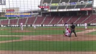 20160816　JABA広島大会優勝戦　伯和ビクトリーズ対広島東洋カープ　２回裏