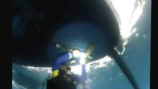 Greek divers offer their help to Norwegian sailing with  big problemsssss.....