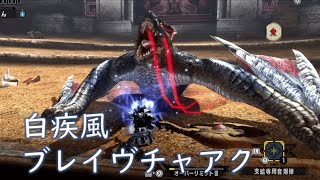 【MHXX/MHGU】白疾風討伐 4'15盾斧ソロ 【闘技大会・チャレンジクエスト】