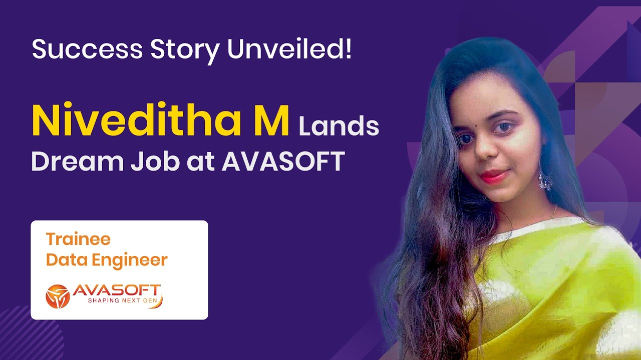 Exclusive Interview With M Niveditha Placed At Avasoft 360digitmg
