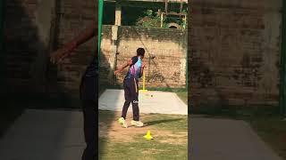 U-16 DDCA left arm off spinner bowling practice #shorts