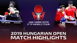 Xu Xin/Liang Jingkun vs Fan Zhendong/Lin Gaoyuan | 2019 Hungarian Open Highlights (Final)