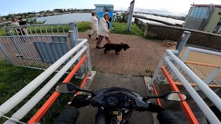 GEEN PANIEK! het is maar een gilera runner 180cc door je straat #vlog3