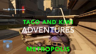 Taco and Kiwi Adventures in Halo 2 Anniversary Metropolis Master Chief Collection