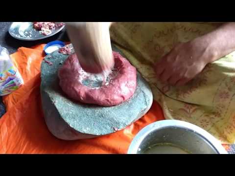 Part 1 - How to make Kashmiri Rista or Goshtaba, the Classical way... Part 1 - How to make Kashmiri Rista or Goshtaba, the Classical way...