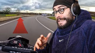 IL PERD LE CONTROLE EN PLEIN VIRAGE ! (React Motos)