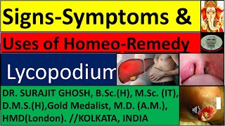 SIGNS-SYMPTOMS \u0026 USES OF HOMEO-REMEDY LYCOPODIUM.