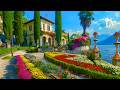 LAKE COMO - VILLA MONASTERO , VARENNA - THE MOST BEAUTIFUL VILLA ON LAKE COMO | WALKING TOUR 4K HDR