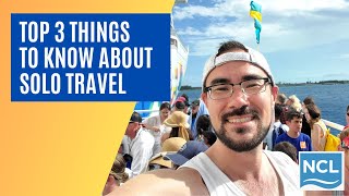 WHAT I WISH I KNEW before travelling solo on Norwegian Cruise Line (NCL)