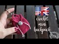 Crochet Miniature Backpack | MARYJ HANDMADE