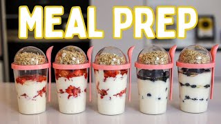 Quick Breakfast Meal Prep: How to Make Delicious Parfait at Home!