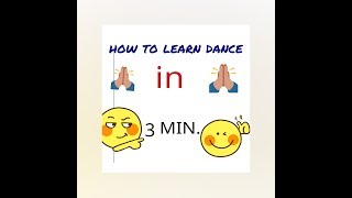 How to learn dance in three step| super dance|