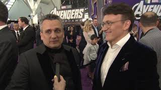 Avengers Endgame World Premiere Los Angeles - Itw Anthony Russo, Joe Russo (official video)