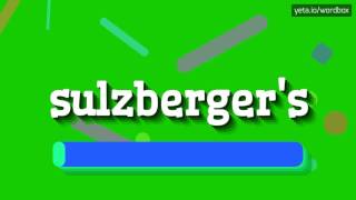 ସୁଲଜବର୍ଗର କିପରି ପ୍ରଚାର କରିବେ? (HOW TO PRONOUNCE SULZBERGER'S?)