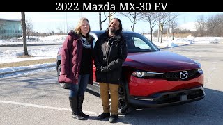 A review of the 2022 Mazda MX-30 EV - Short range; long goals